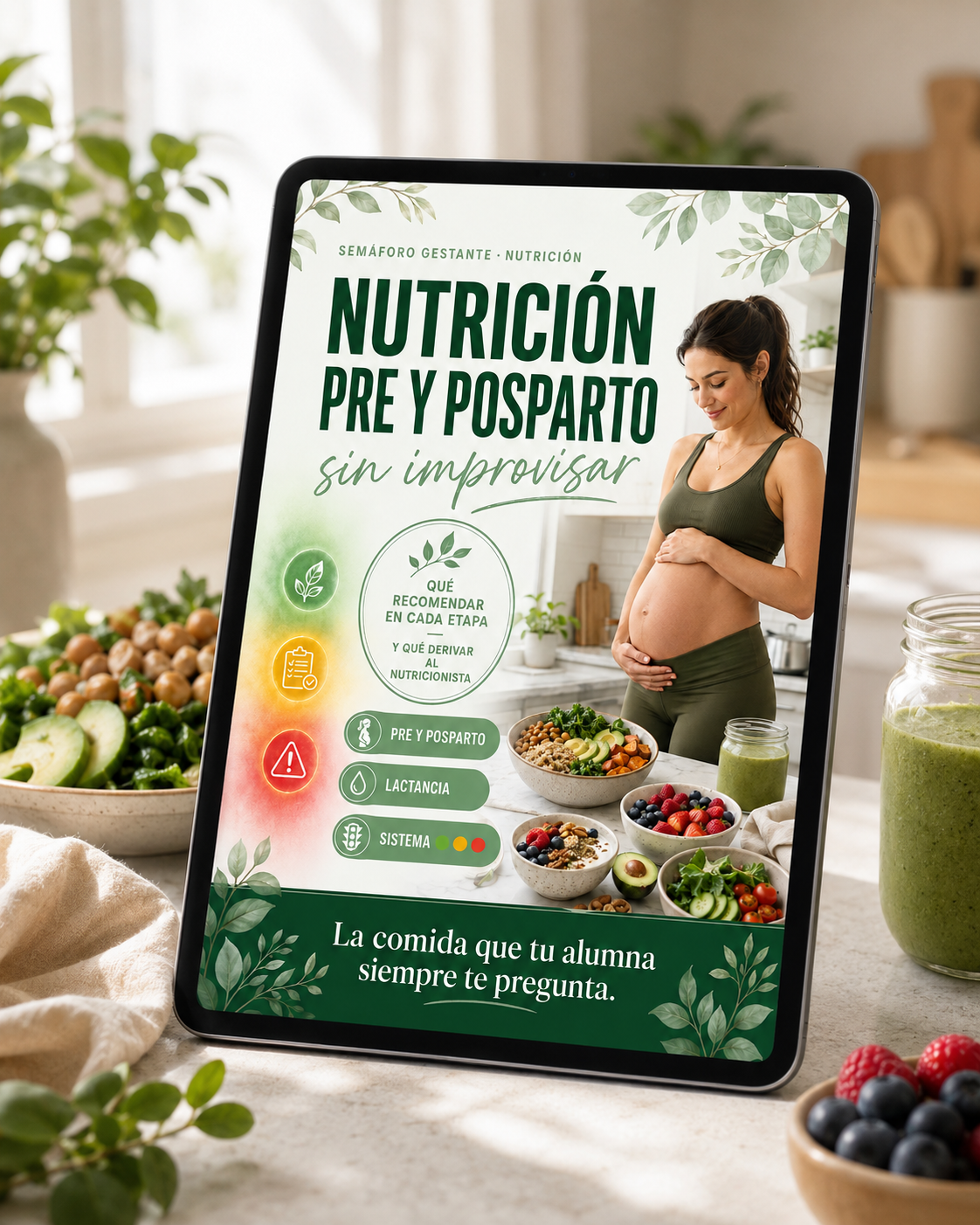 Nunca Más Te Quedás Sin Respuesta: Nutrición Embarazo y Posparto